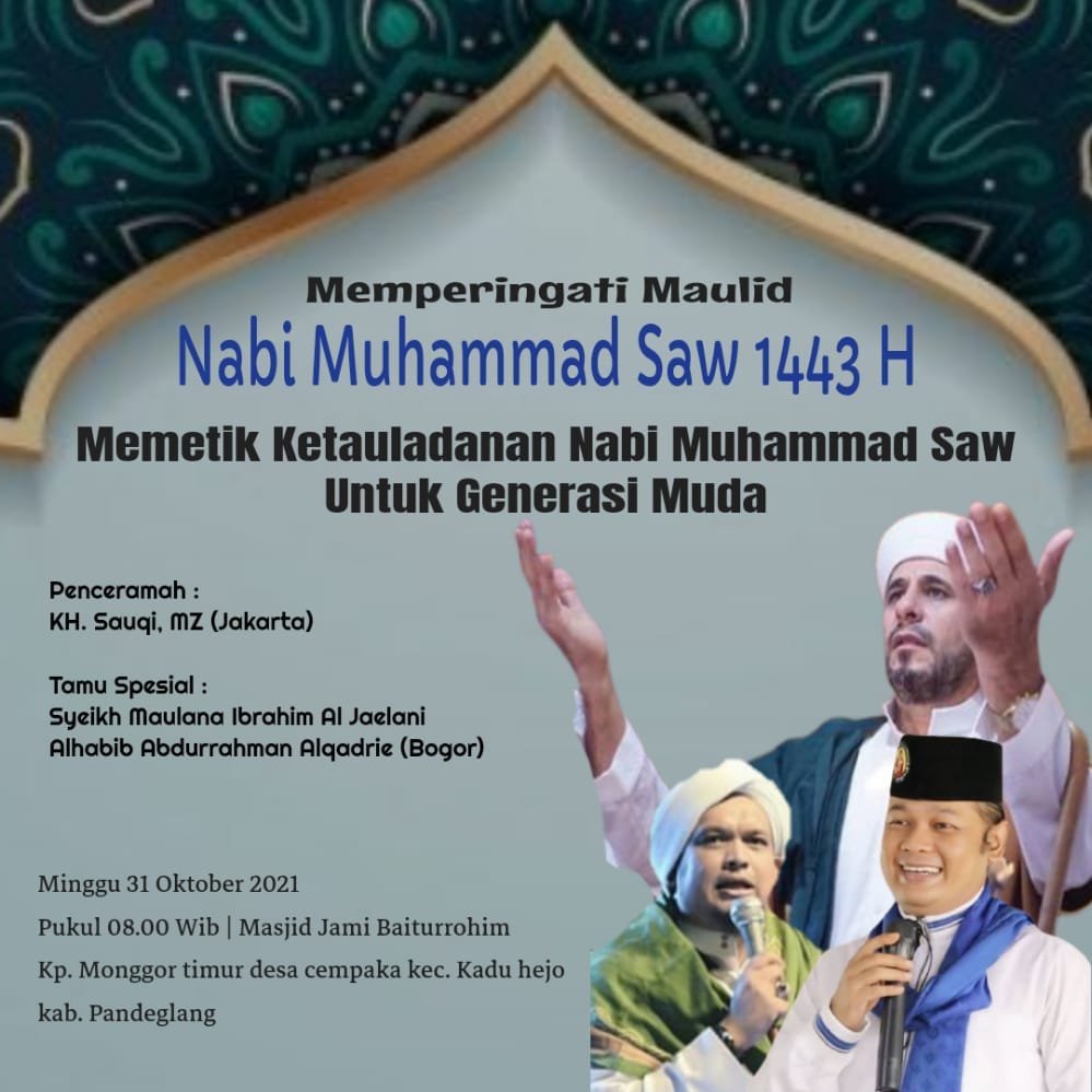 Mengenang Keberkahan Maulid Nabi Muhammad SAW bersama Syekh Maulana Ibrahim Al Jaelani