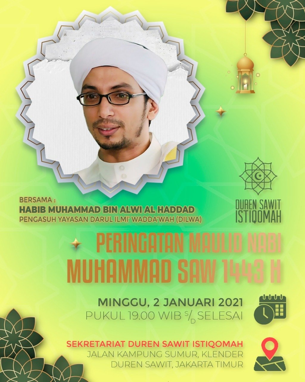 MAULID NABI MUHAMMAD SAW – PEMUDA DUREN SAWIT ISTIQOMAH