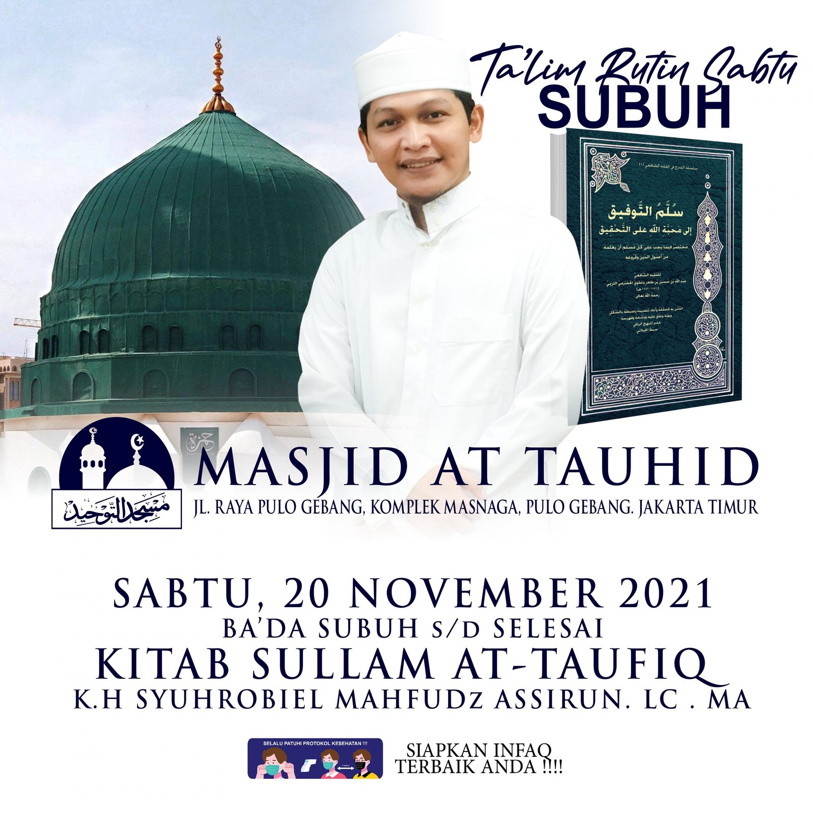 Ta’lim Rutin Sabtu Subuh Masjid At Tauhid Pulo Gebang