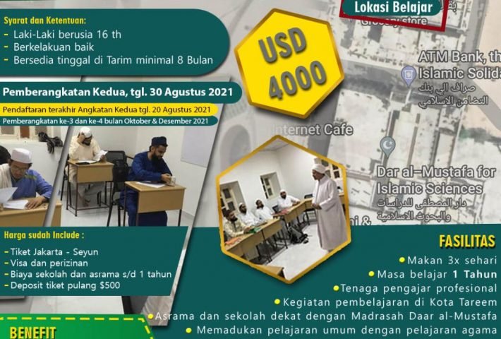 Wujudkan Keinginan Belajar di Kota Tarim