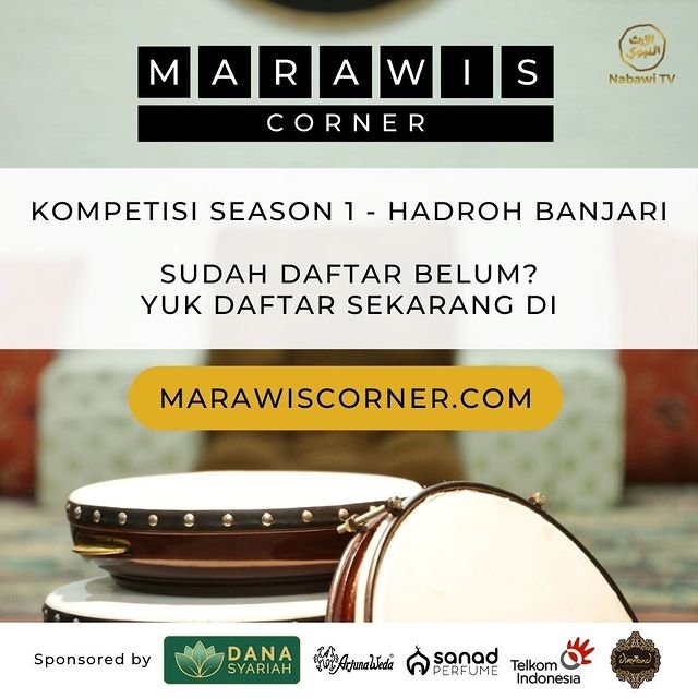 Lomba Hadroh 2022 di Marawis Corner Ajang Kompetisi Musik Islami