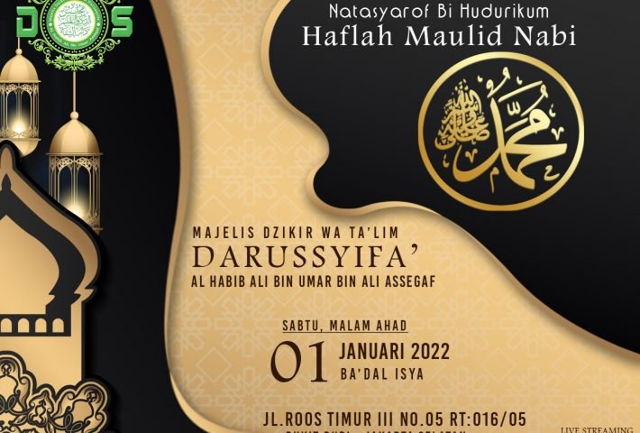 Maulid Nabi Muhammad SAW Bersama Majlis Dzikir Wa Ta’lim Darussyifa’