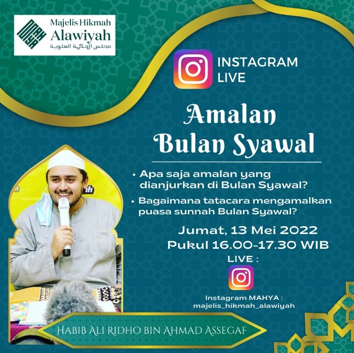 Amalan Bulan Syawal Saksikan Live Free