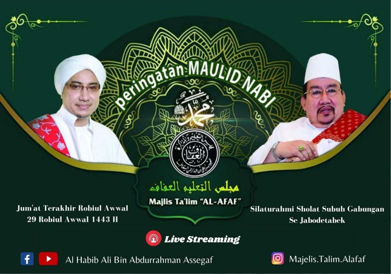 Peringatan Maulid Nabi di Tebet Al Afaf
