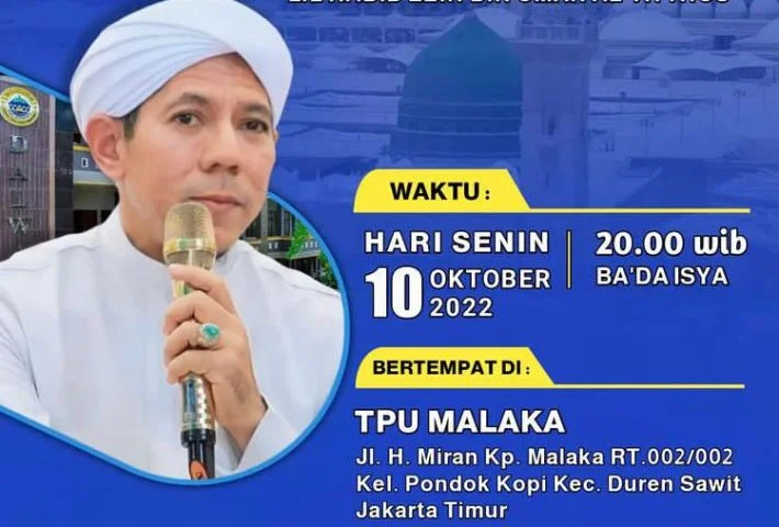 Acara Maulid Nabi Bersama Habib Segaf Baharun