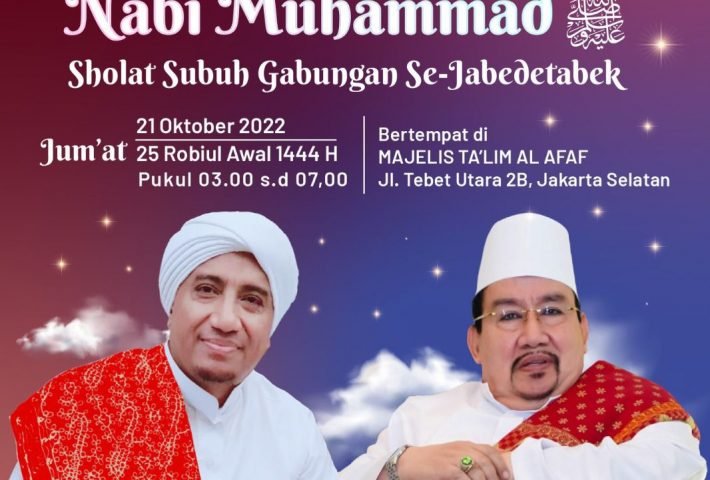 Peringatan Maulid Nabi di Tebet Al Afaf