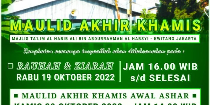 Peringatan Maulid Akbar di Kwitang