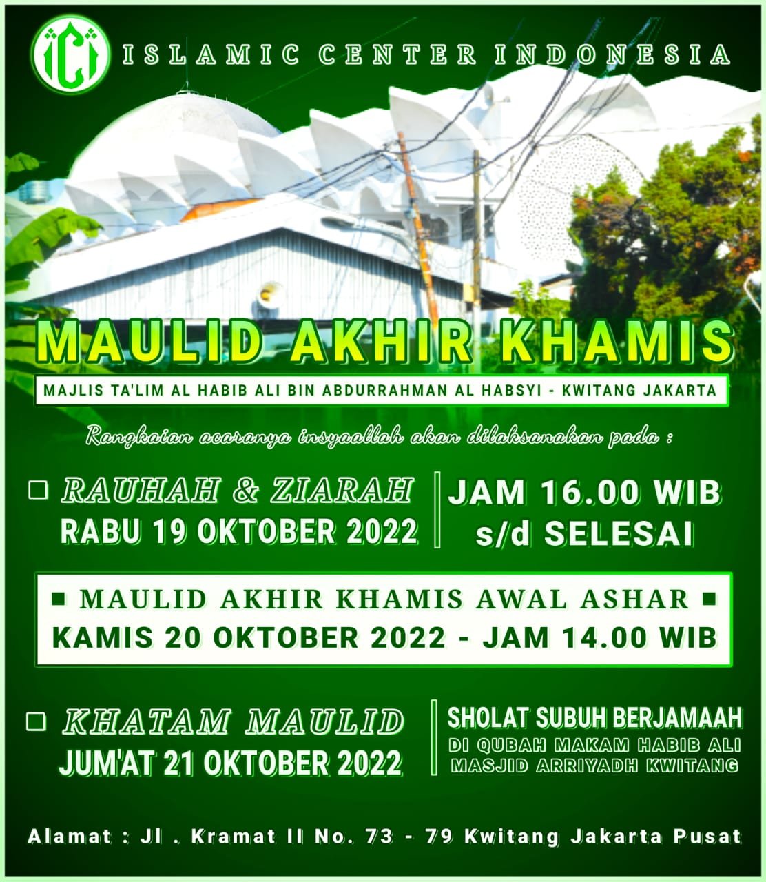 Peringatan Maulid Akbar di Kwitang