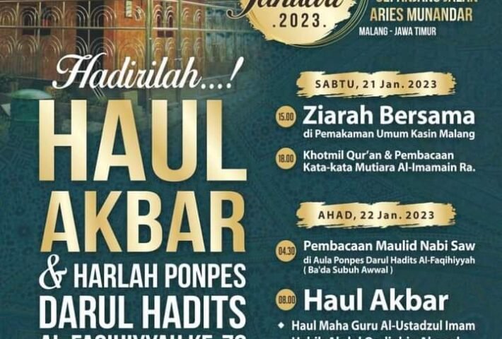 Haul Akbar Darul Hadist Malang | Haul Imam Besar