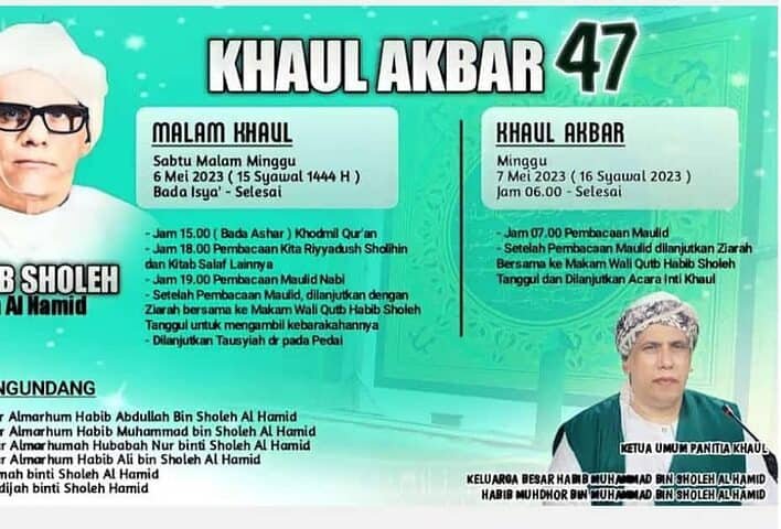 Haul Habib Sholeh Tanggul ke 47 | Acara Besar