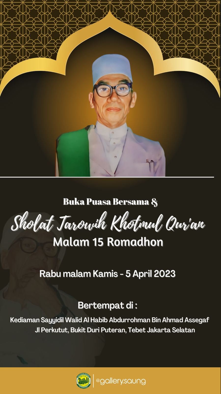 Sholat Taraweh Khotmul Qur’an Malam 15 Ramadhan di Bukit Duri