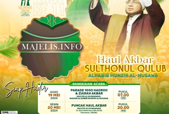 Haul Habib Munzir Al Musawa Sang Raja Sanubari