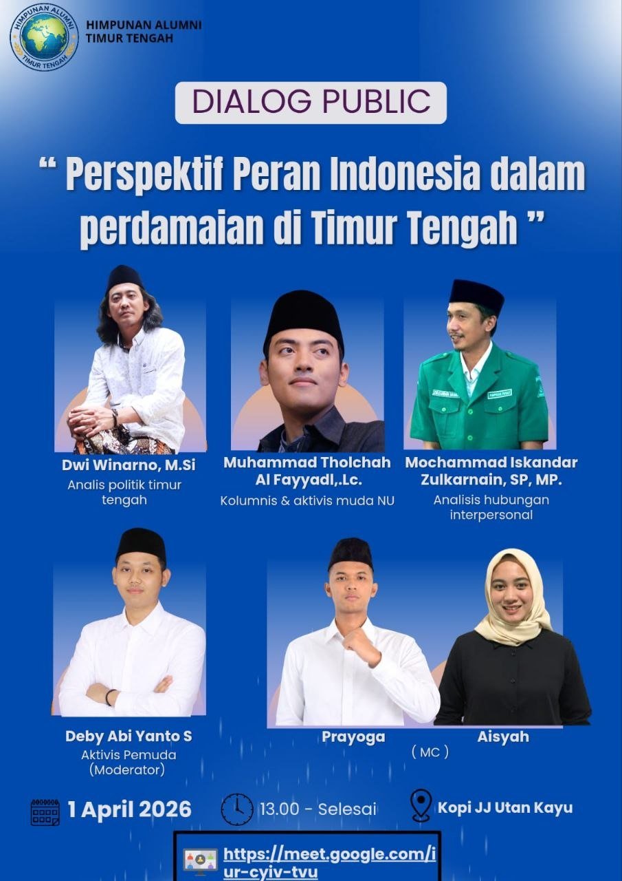 Dialog Publik Hybrid: Mengupas Tuntas Peran Indonesia dalam Perdamaian Timur Tengah