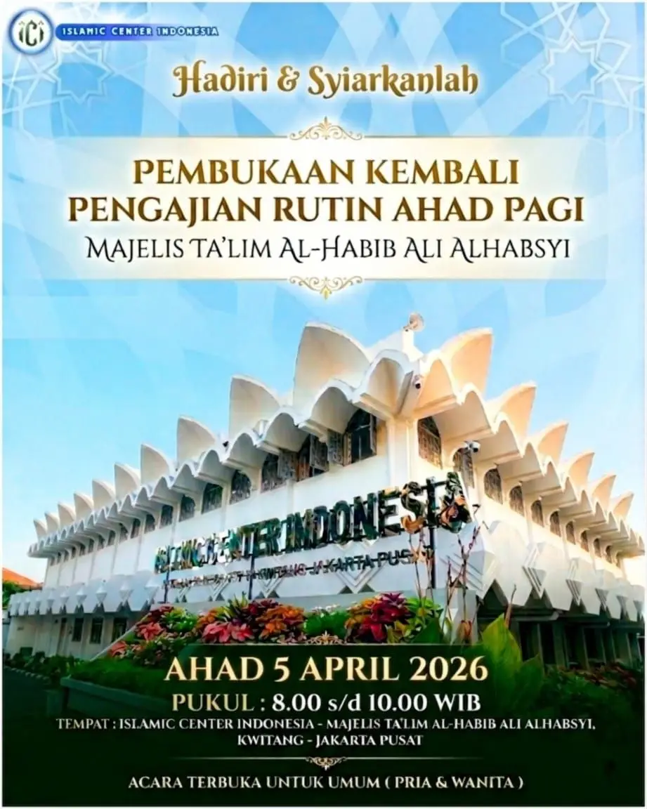 Majelis Kwitang Kembali Dibuka: Jadwal Pengajian Rutin Ahad Pagi Habib Ali Alhabsyi untuk Umum