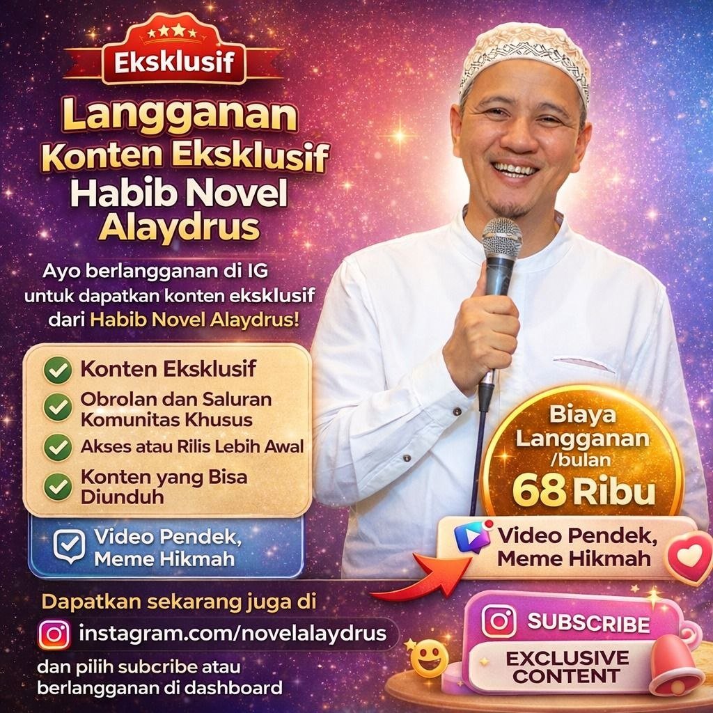 Terobosan Dakwah Habib Novel Alaydrus: Buka ‘Ruang Tamu Virtual’ Eksklusif di Instagram