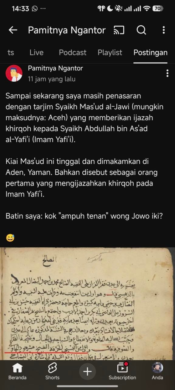 Syaikh Mas’ud al-Jawi: Ulama Nusantara Guru Imam Besar Yaman Abad ke-14