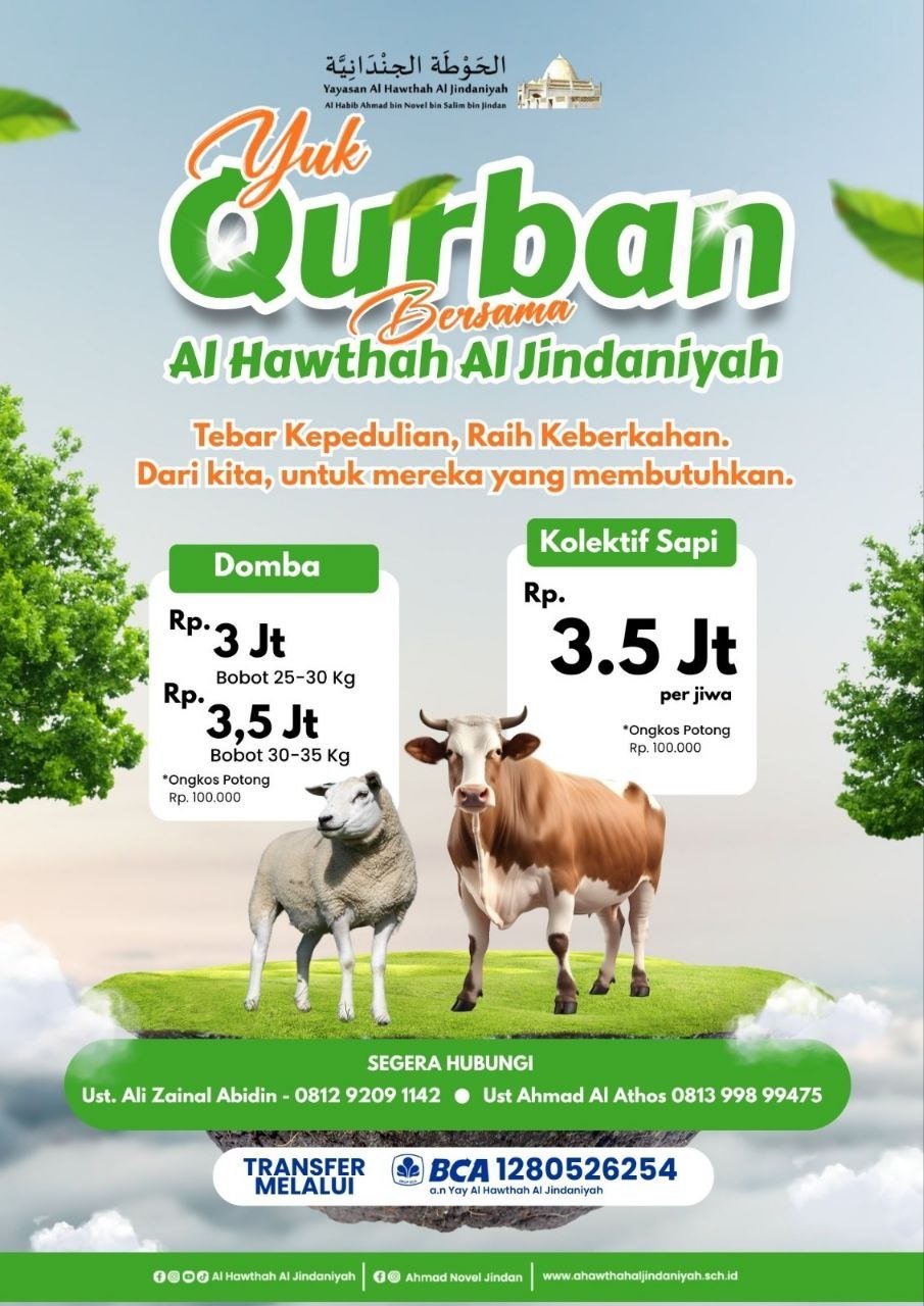 foto berita 1776668033 Qurban Bersama Habib Ahmad bin Novel Jindan: Tebar Kepedulian, Raih Keberkahan di Idul Adha