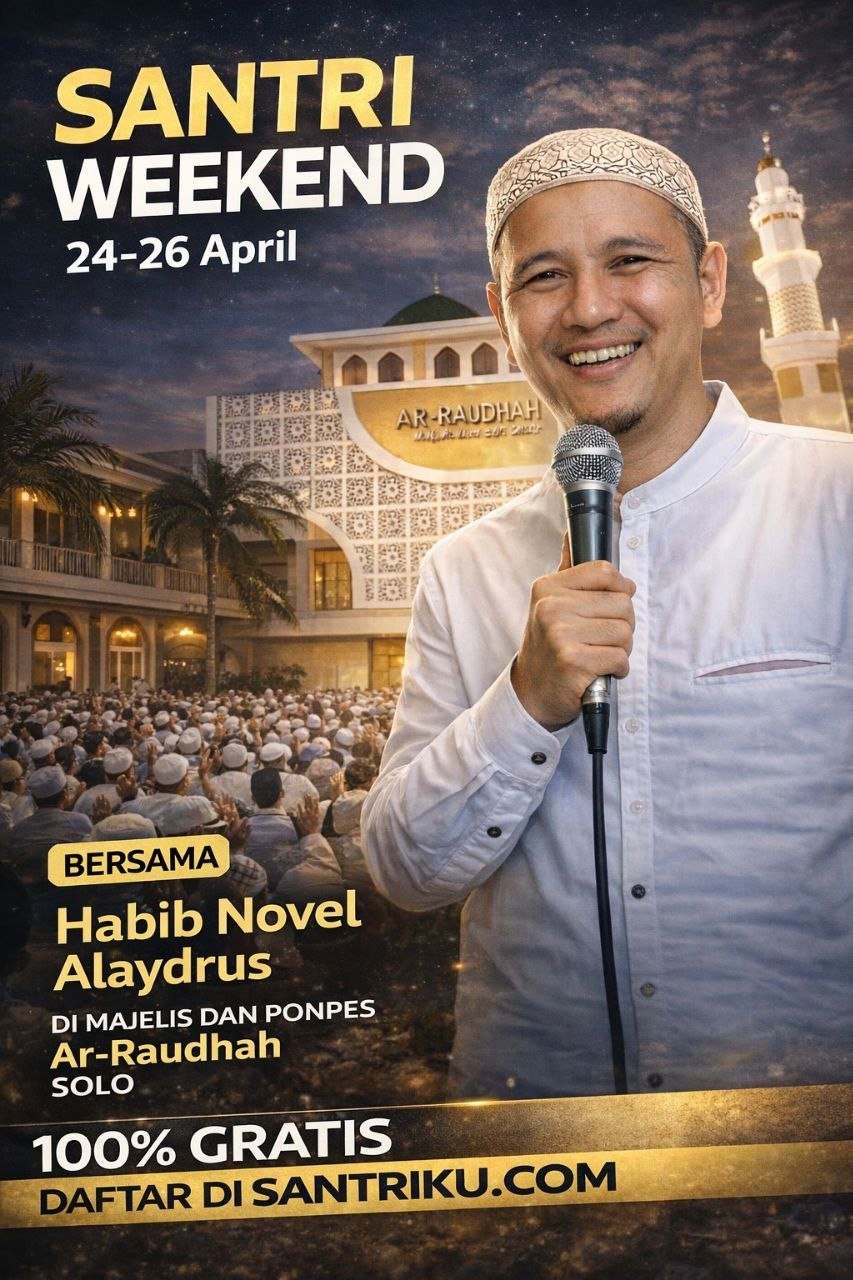 Santri Weekend Ar-Raudhah: Menepi Sejenak Menata Hati Bersama Habib Novel Alaydrus