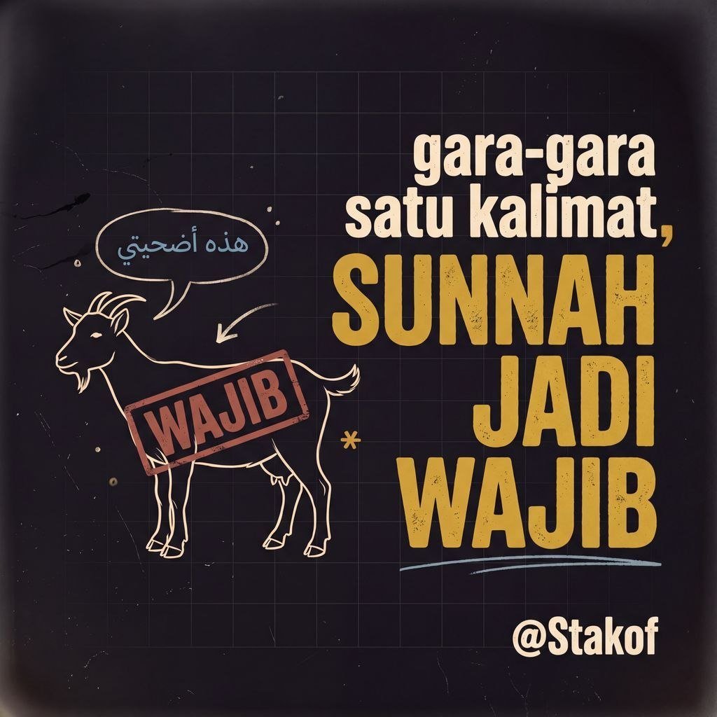 Hukum Kurban Jadi Wajib Karena Ucapan: Penjelasan Madzhab Syafi’i