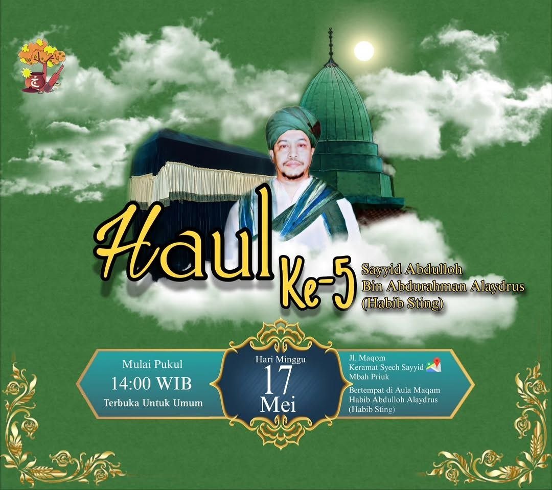 Haul ke-5 Habib Sting di Mbah Priuk: Lautan Manusia Kenang Sang Waliyullah Jakarta Utara