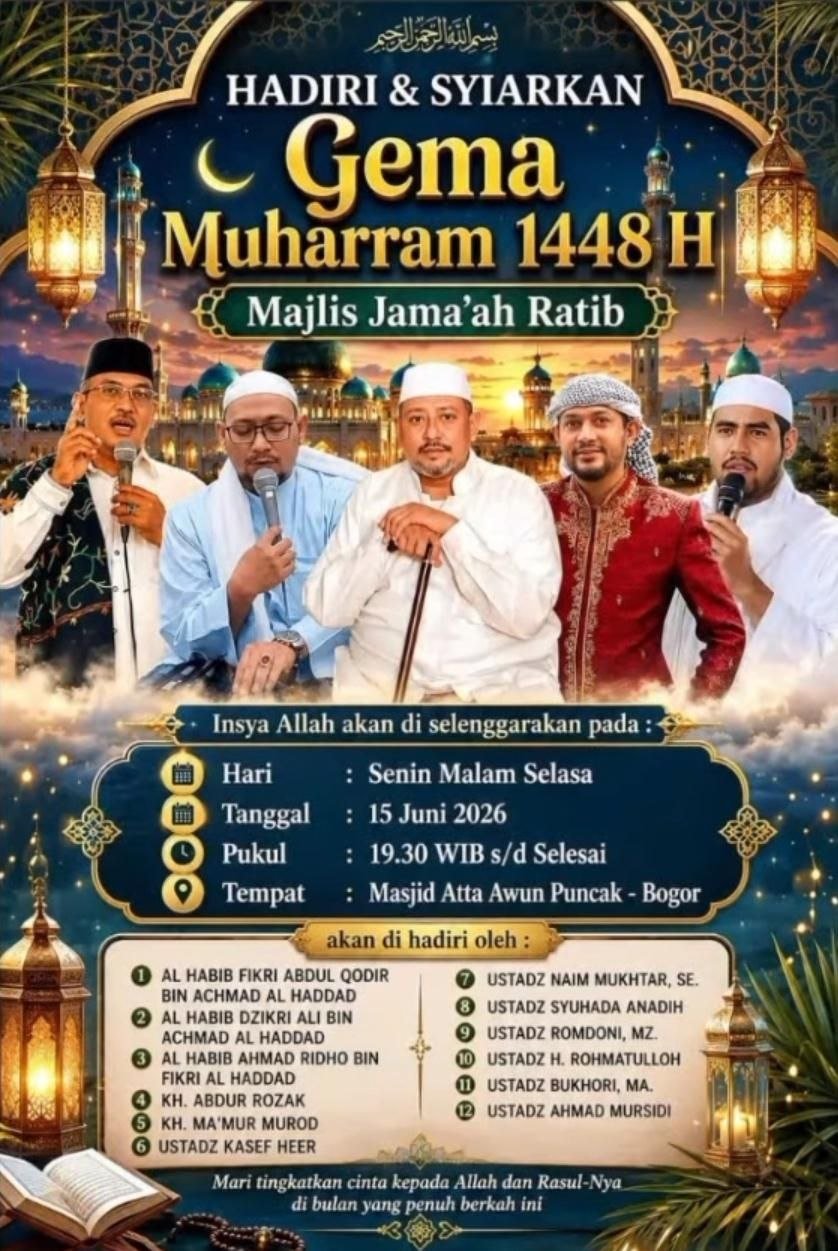 Gema Muharram 1448 H Majlis Jama’ah Ratib