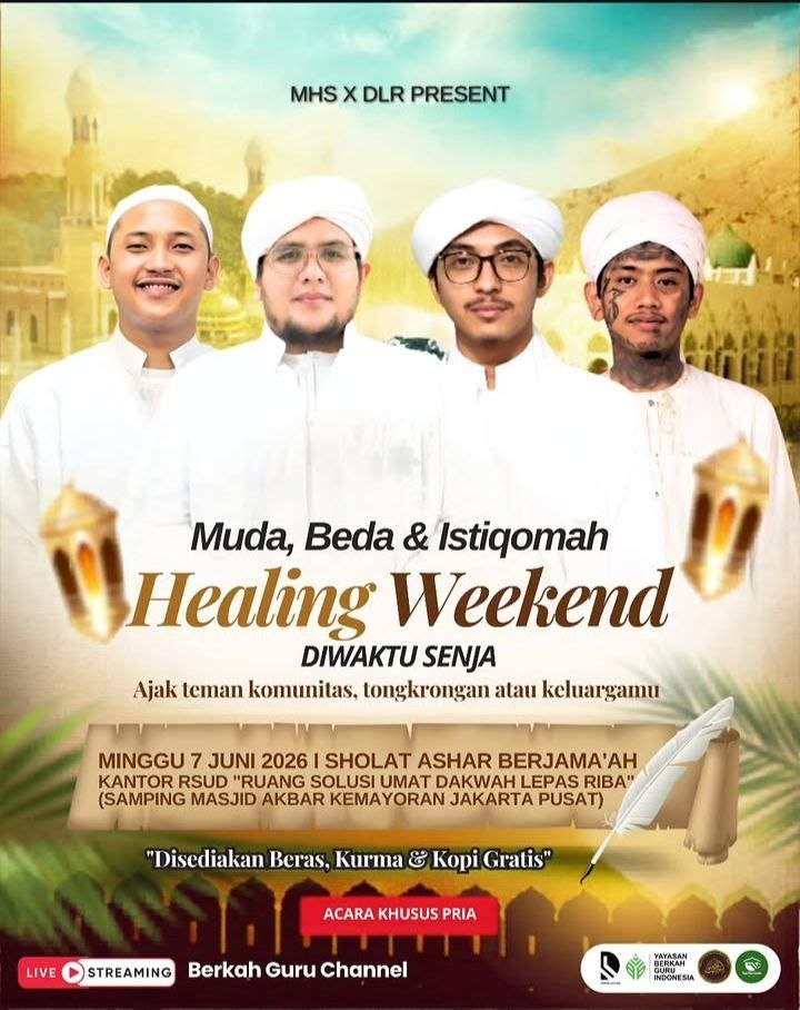 Muda, Beda & Istiqomah Healing Weekend