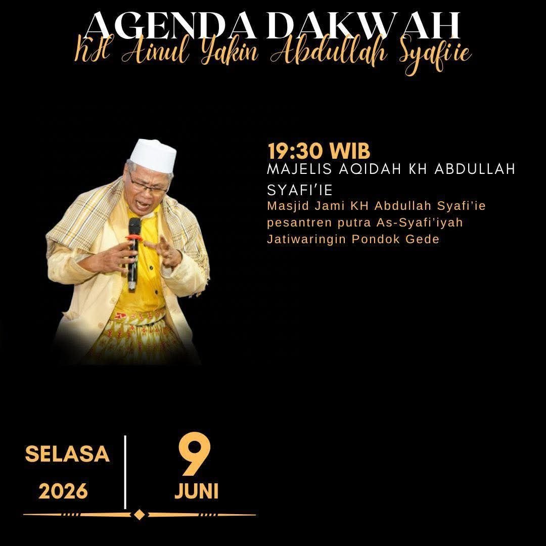 Majelis Aqidah KH Abdullah Syafi’ie