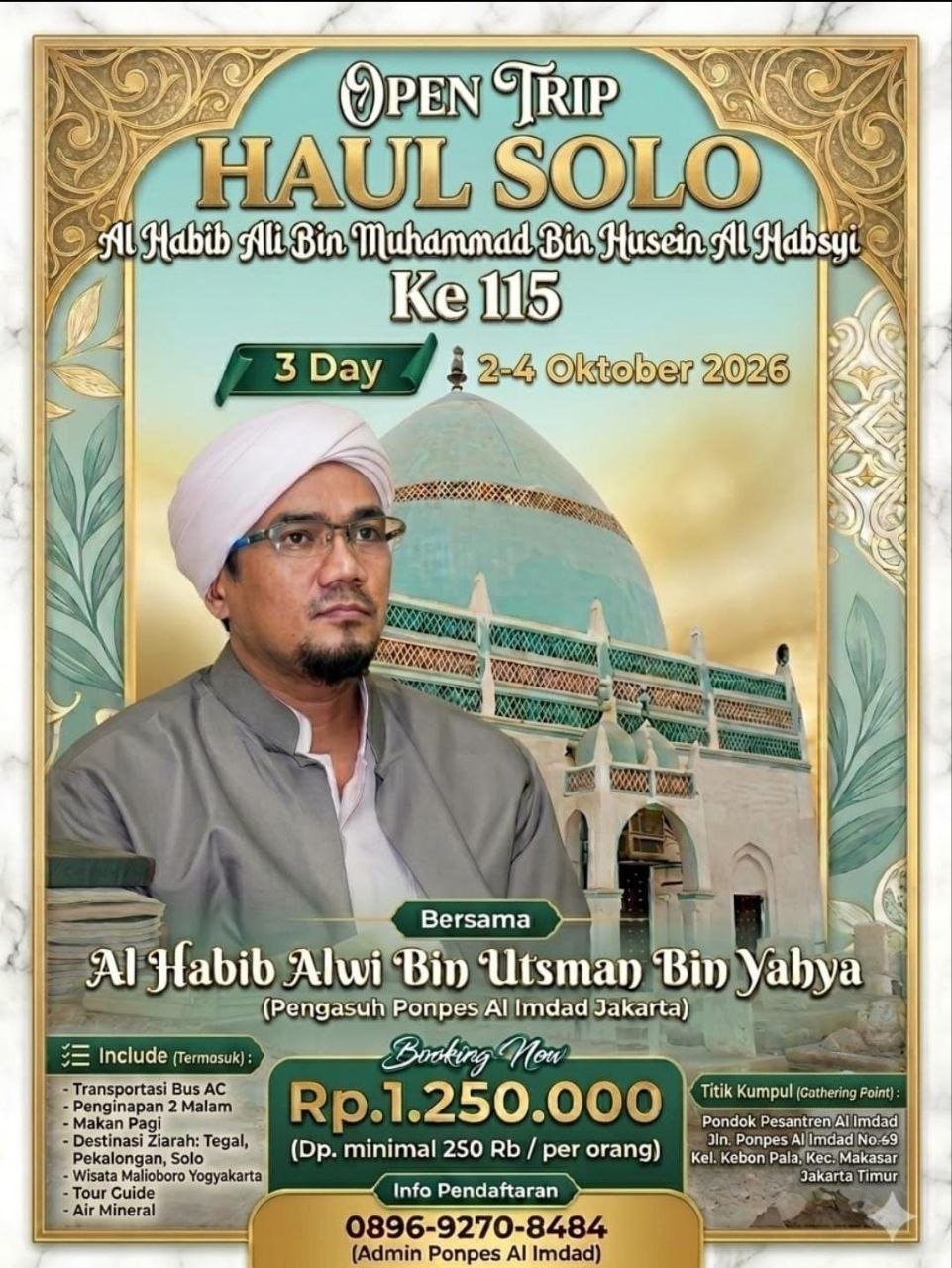 Open Trip Haul Solo ke-115