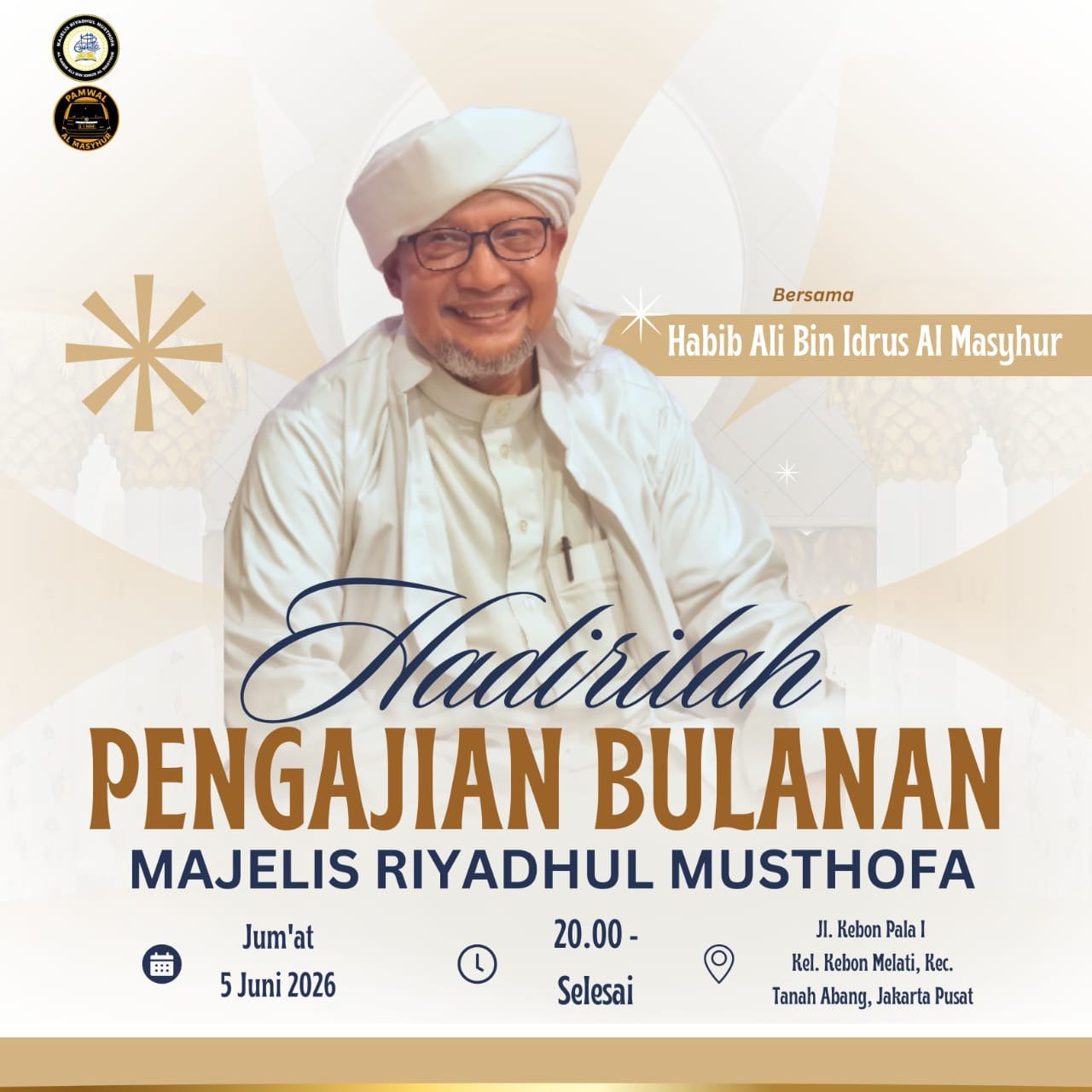 Pengajian Bulanan Majelis Riyadhul Musthofa