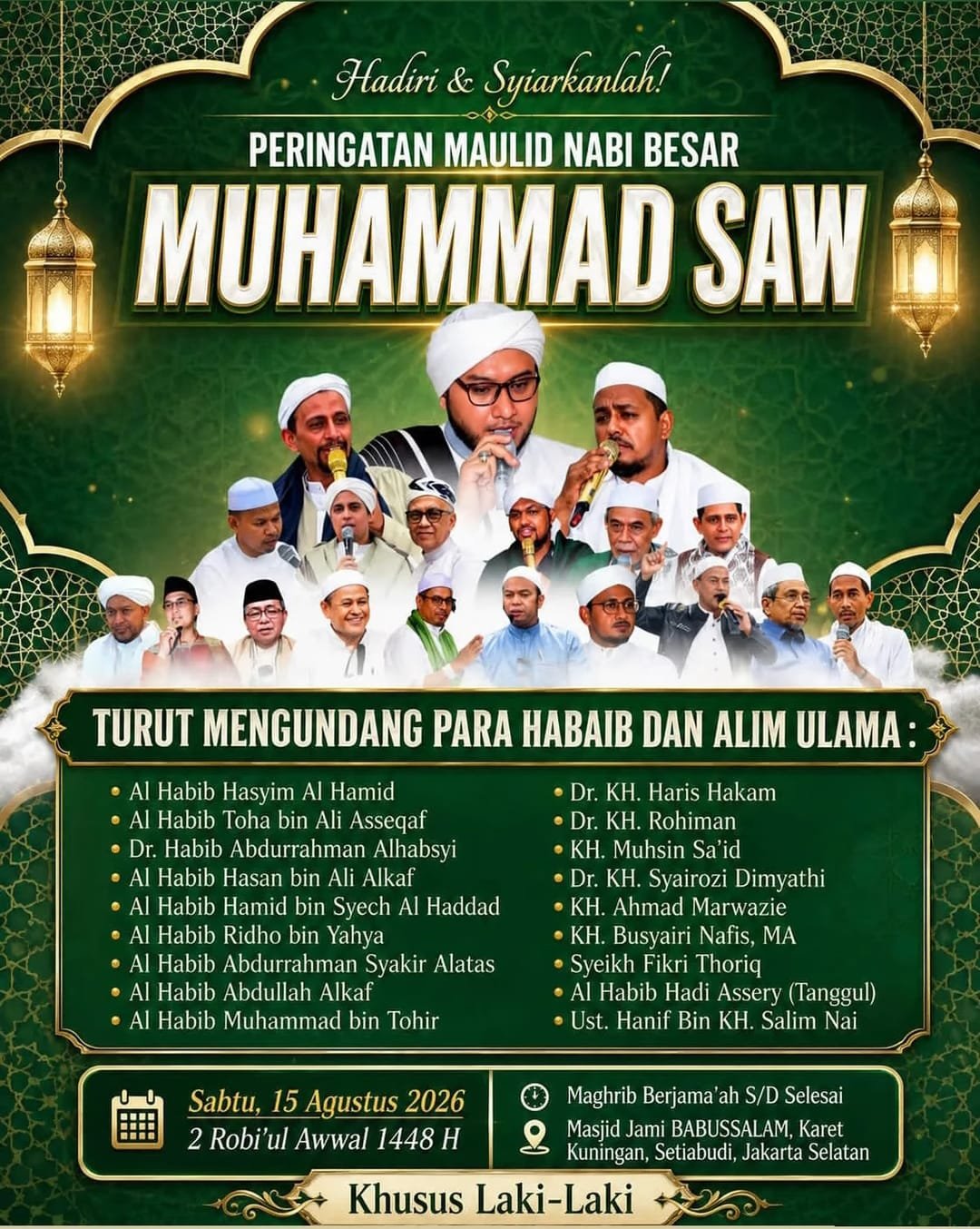 Peringatan Maulid Nabi Besar Muhammad SAW