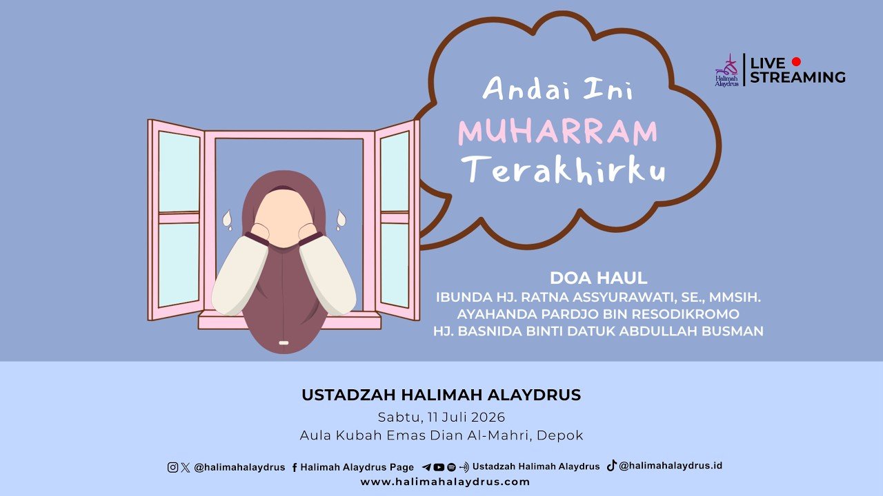 Pengajian Muharram Ustadzah Halimah Alaydrus