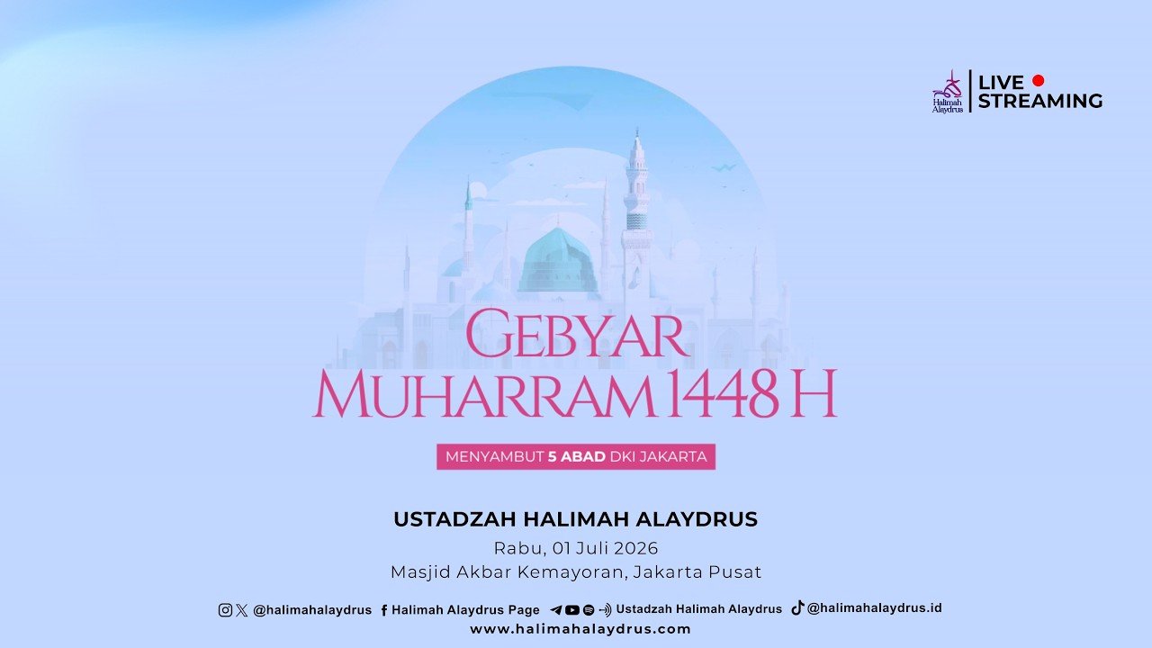 Gebyar Muharram 1448 H Ustadzah Halimah Alaydrus