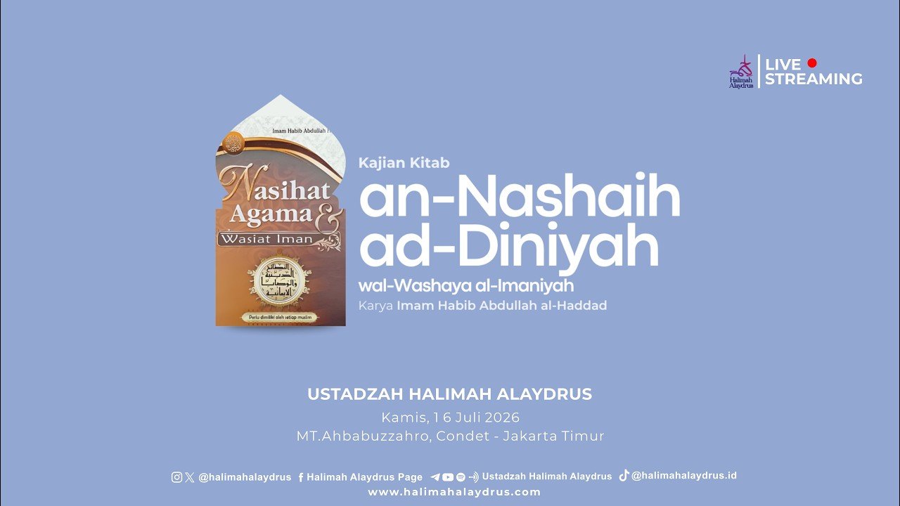 Pengajian Kitab An-Nasaih Ad-Diniyah