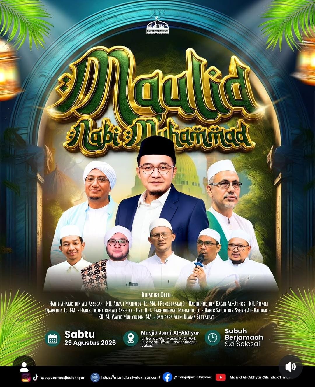 Maulid Nabi Muhammad – Al-Akhyar, Pasar Minggu, Jaksel