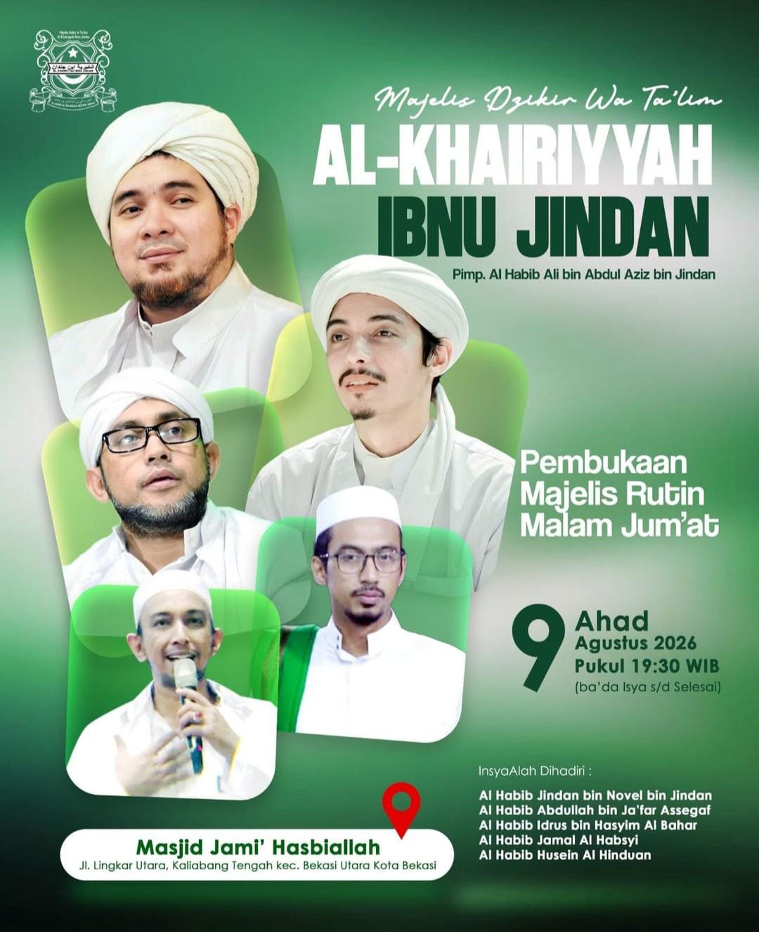Pembukaan Majelis Rutin Malam Jumat