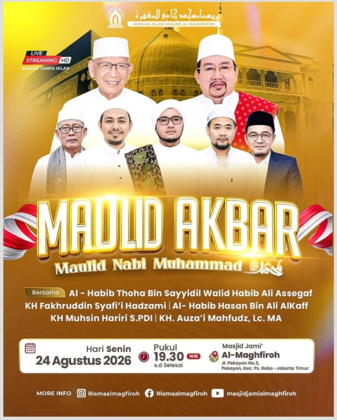 Maulid Akbar Maulid Nabi SAW, Al-Habib Thoha Bin Sayyidil Walid Habib Ali Assegaf dkk….