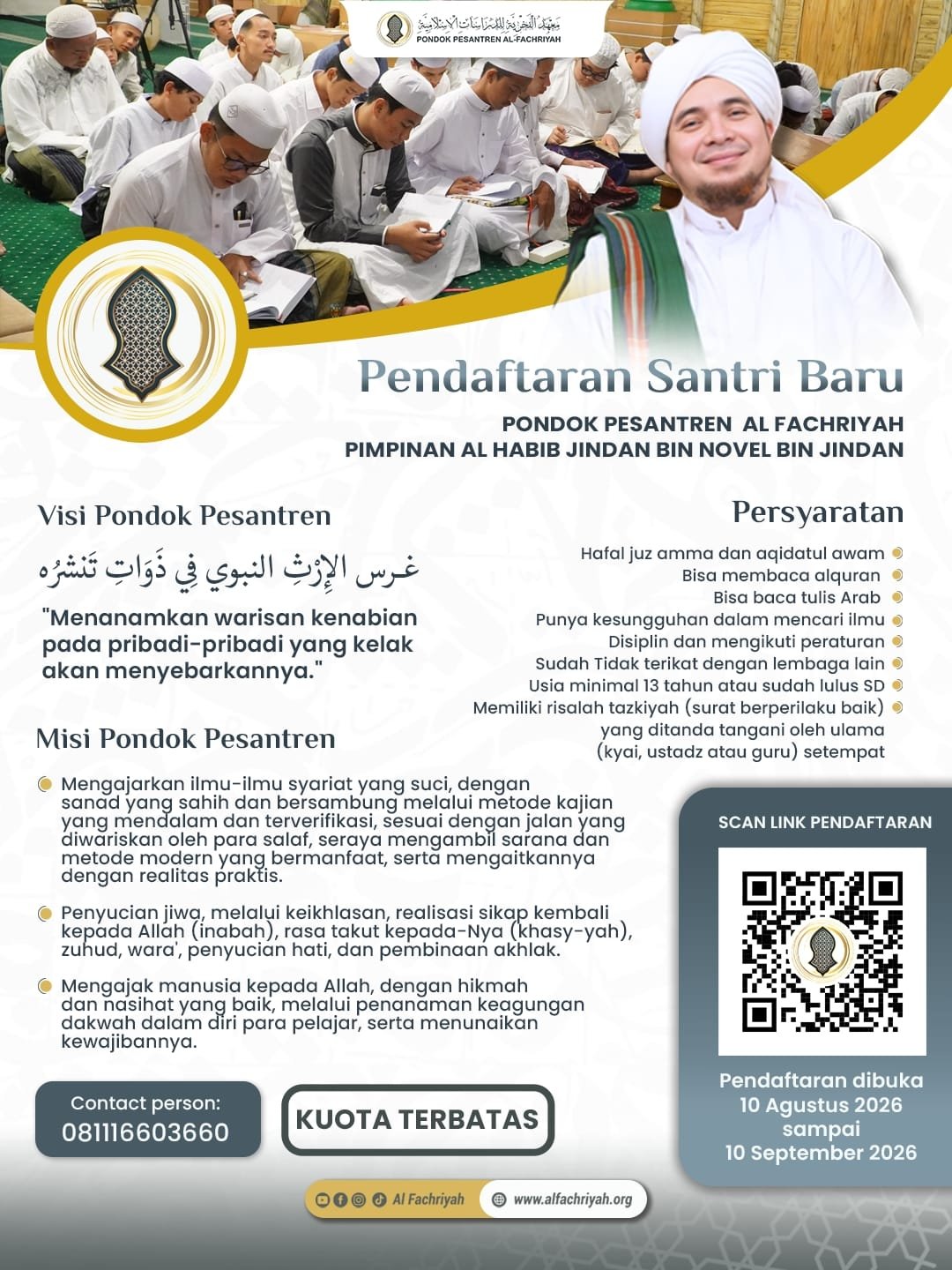 Pendaftaran santri baru