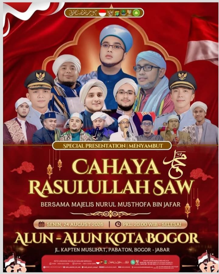Special Presentation Menyambut Cahaya Rasulullah SAW, Majelis Nurul Musthofa Bin Jafar…