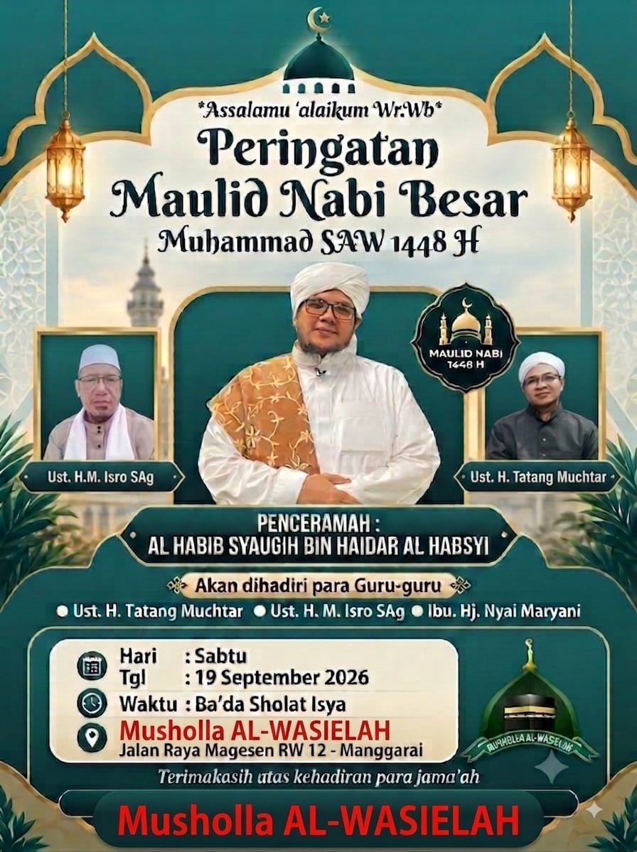 Maulid Nabi SAW Besar Muhammad SAW 1448 H, Al Habib Syaugih bin Haidar Al Habsyi -…