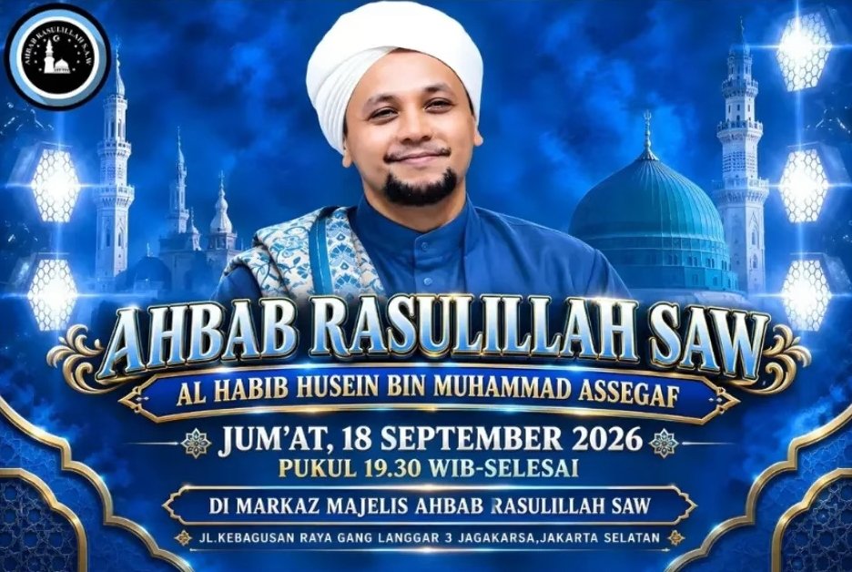 Majelis Ahbab Rasulillah SAW, Al Habib Husein bin Muhammad Assegaf – Jagakarsa,…