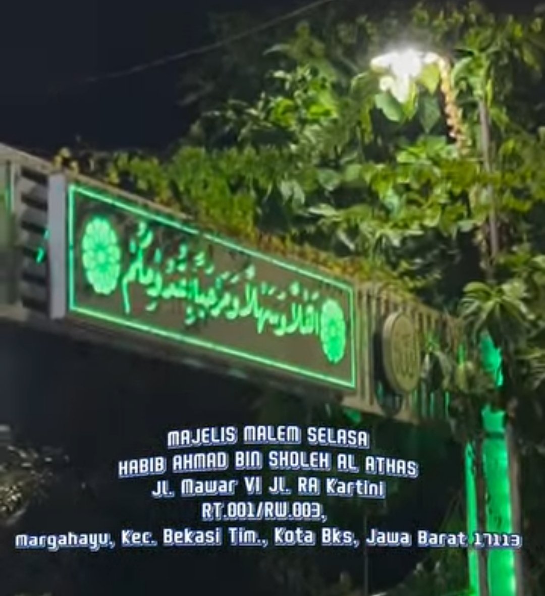 Majelis Malem Selasa, Habib Ahmad bin Sholeh Al Athas – Kota Bekasi (14-09-2026)