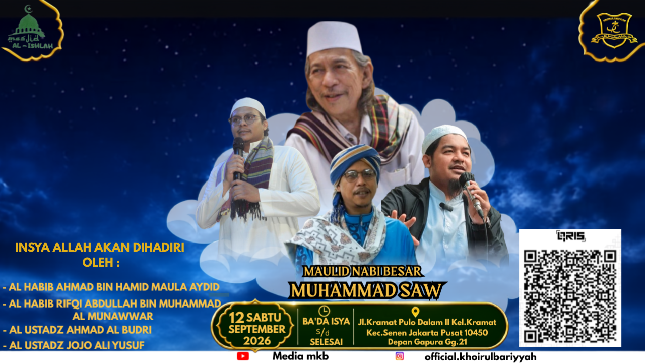 Maulid Nabi SAW Besar Muhammad SAW, Al Habib Ahmad bin Hamid Maula Aydid dkk. – Kec….