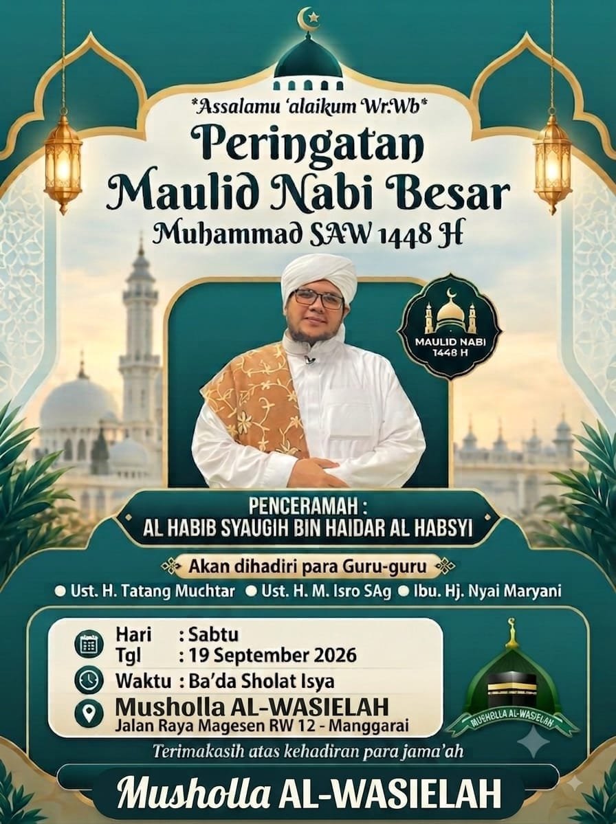 Maulid Nabi SAW Besar Muhammad SAW 1448 H, Al Habib Syaugih bin Haidar Al Habsyi -…