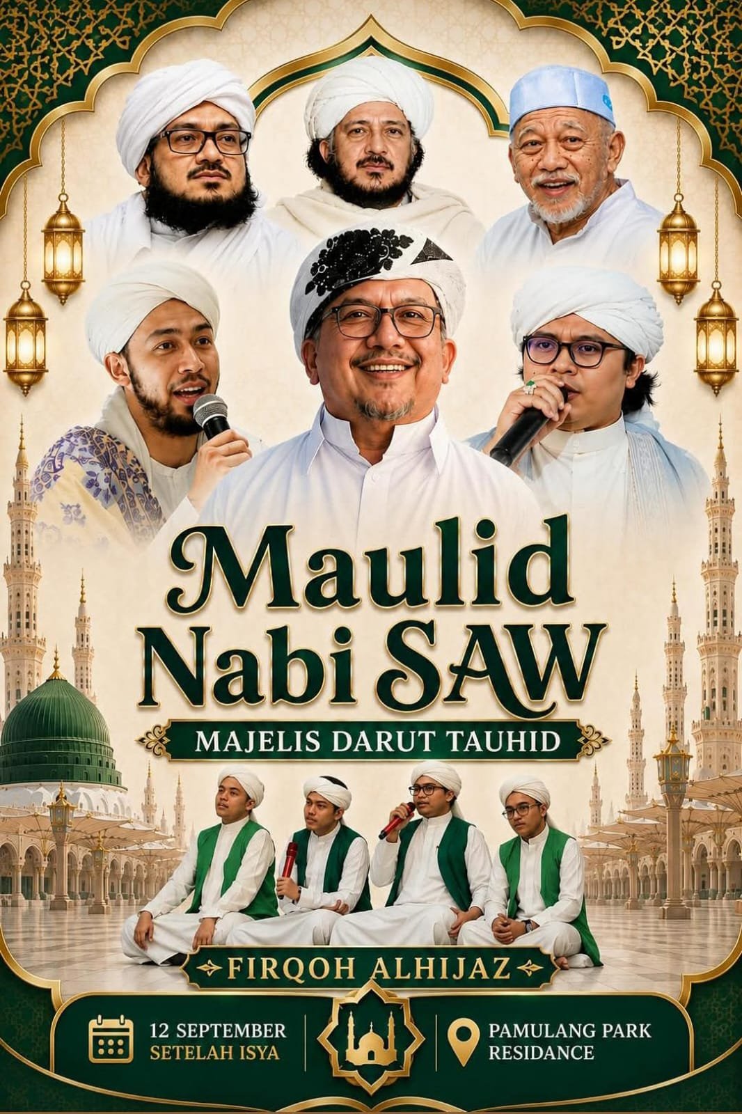 Maulid Nabi SAW – Majelis Darut Tauhid (12-09-2026)