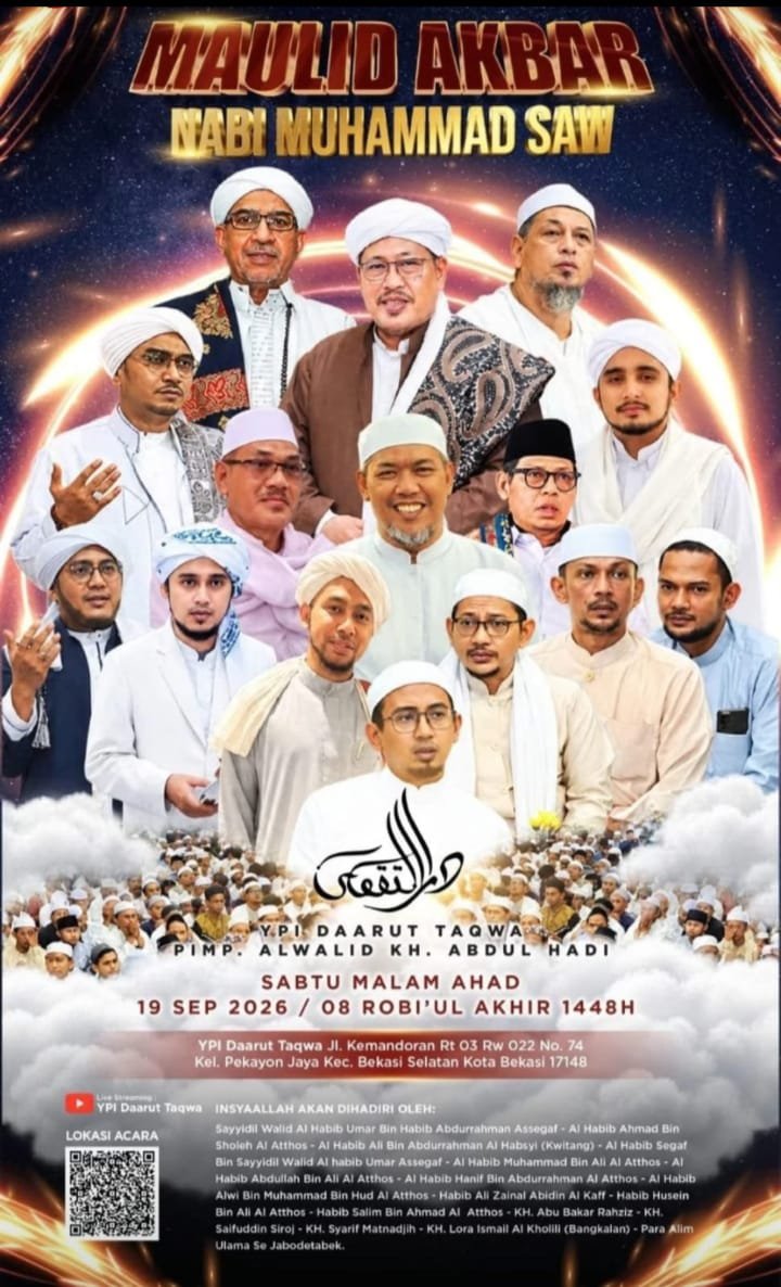 Maulid Akbar Nabi Muhammad SAW, Sayyidil Walid Al Habib Umar Bin Habib Abdurrahman…