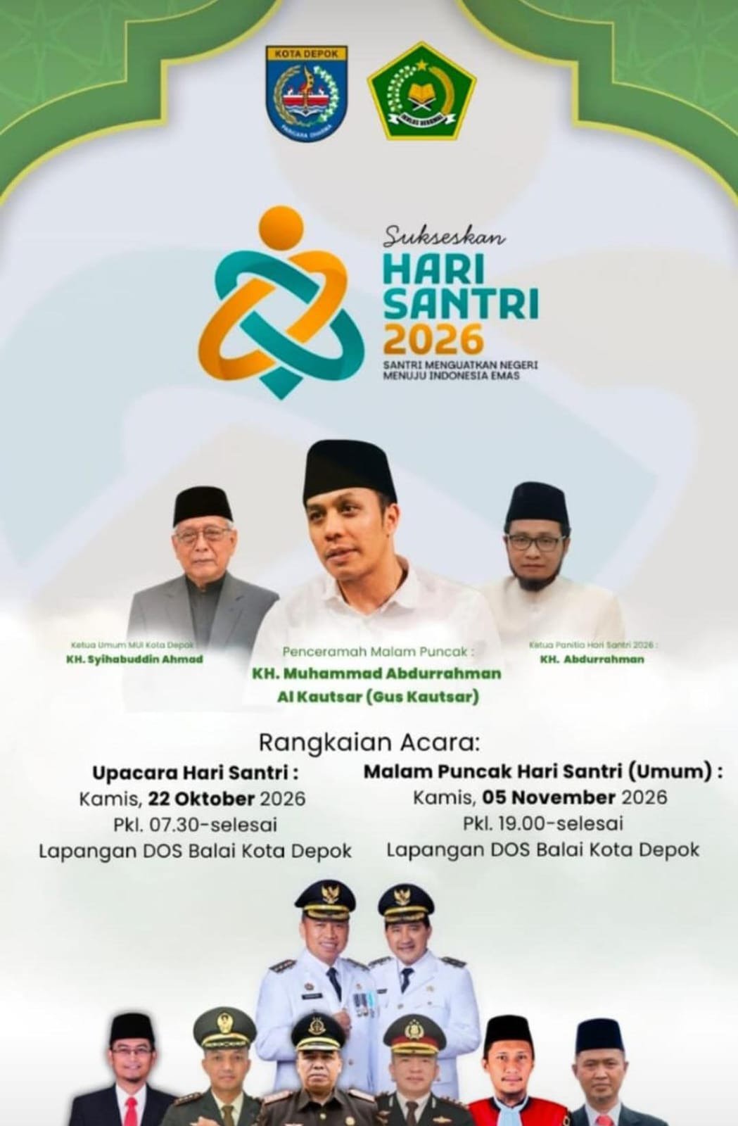 Malam Puncak Hari Santri (Umum), KH. Muhammad Abdurrahman Al Kautsar (Gus Kautsar) (05-11-2026)