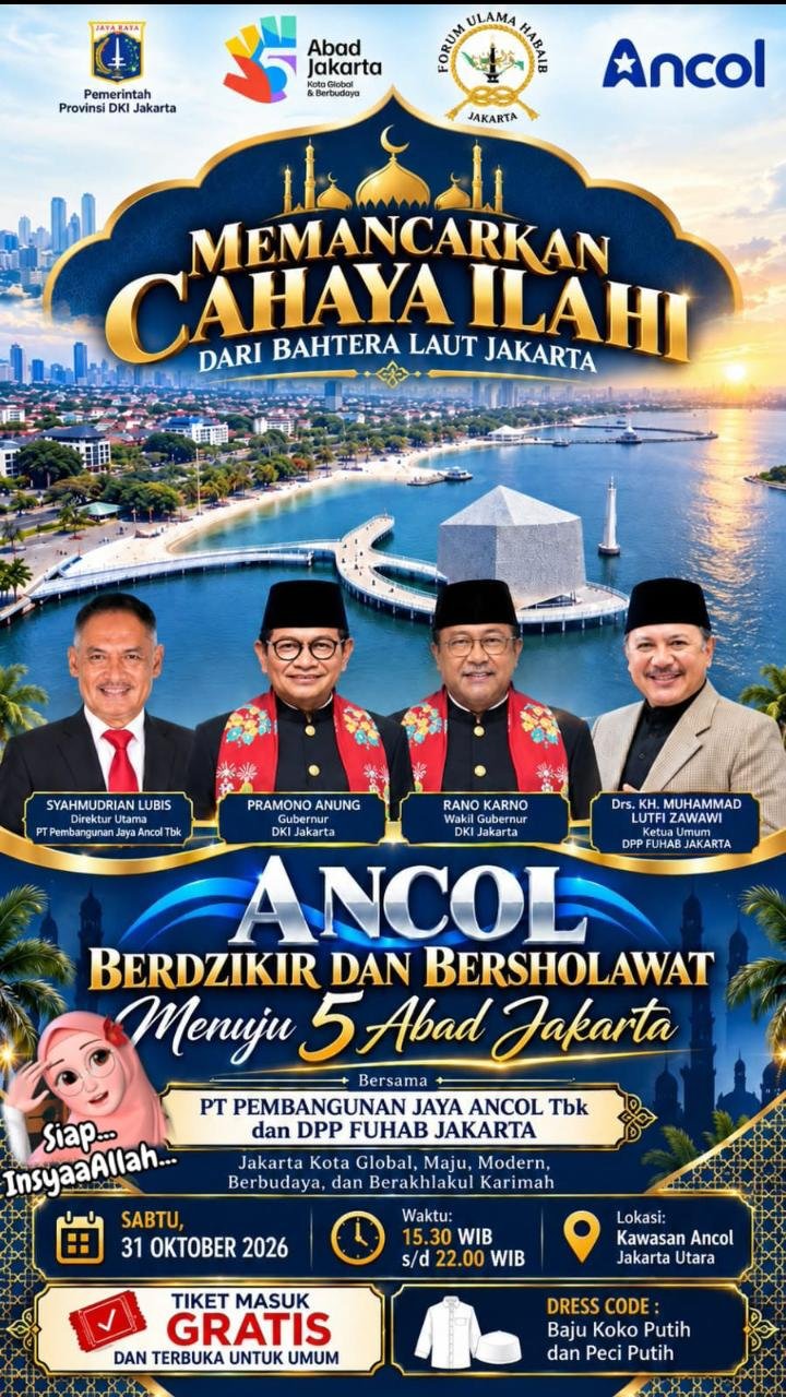 Ancol Berdzikir dan Bersholawat Menuju 5 Abad Jakarta, Drs. KH. MUHAMMAD LUTFI ZAWAWI
