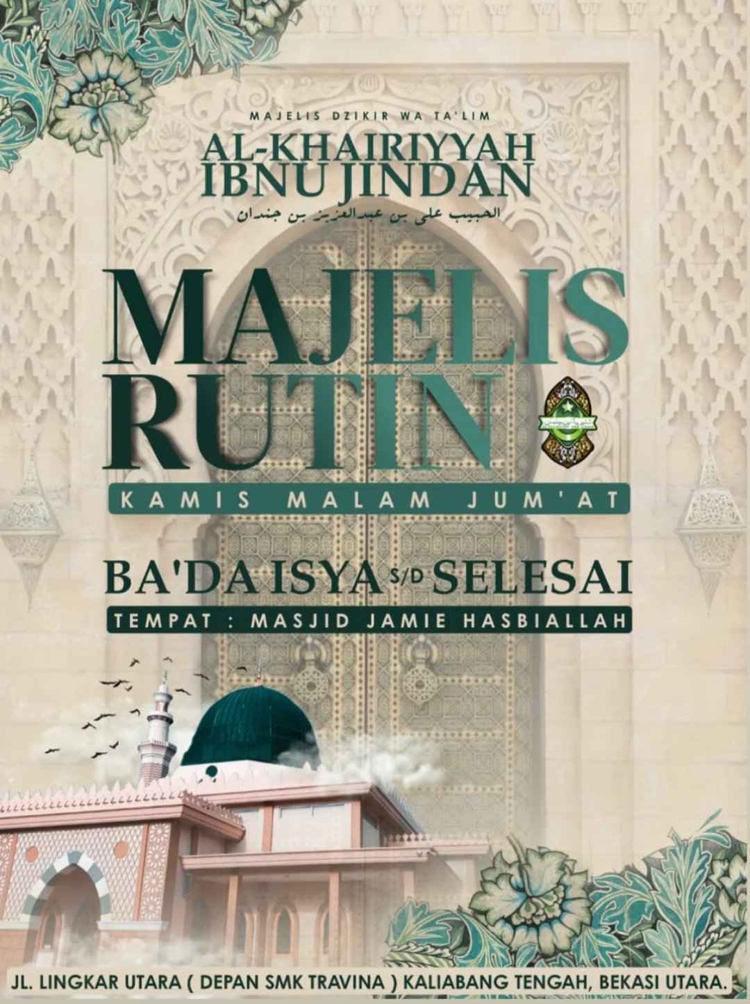 Majelis Dzikir wa Ta’lim Al-Khairiyyah Ibnu Jindan, Alhabib Ali bin Abdul Aziz bin Jindan
